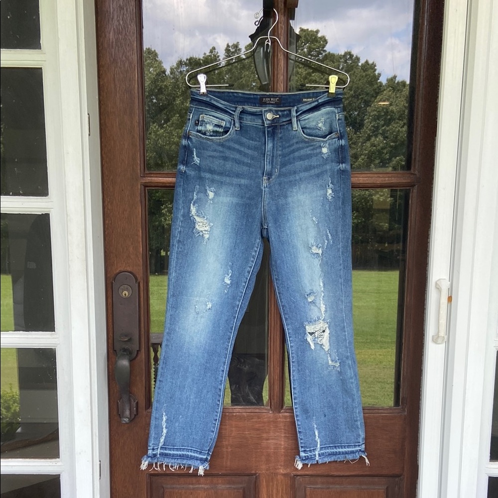 Duplicate post do not buy. JUDY‎ BLUE Straight Fit Jeans. Size 7/28